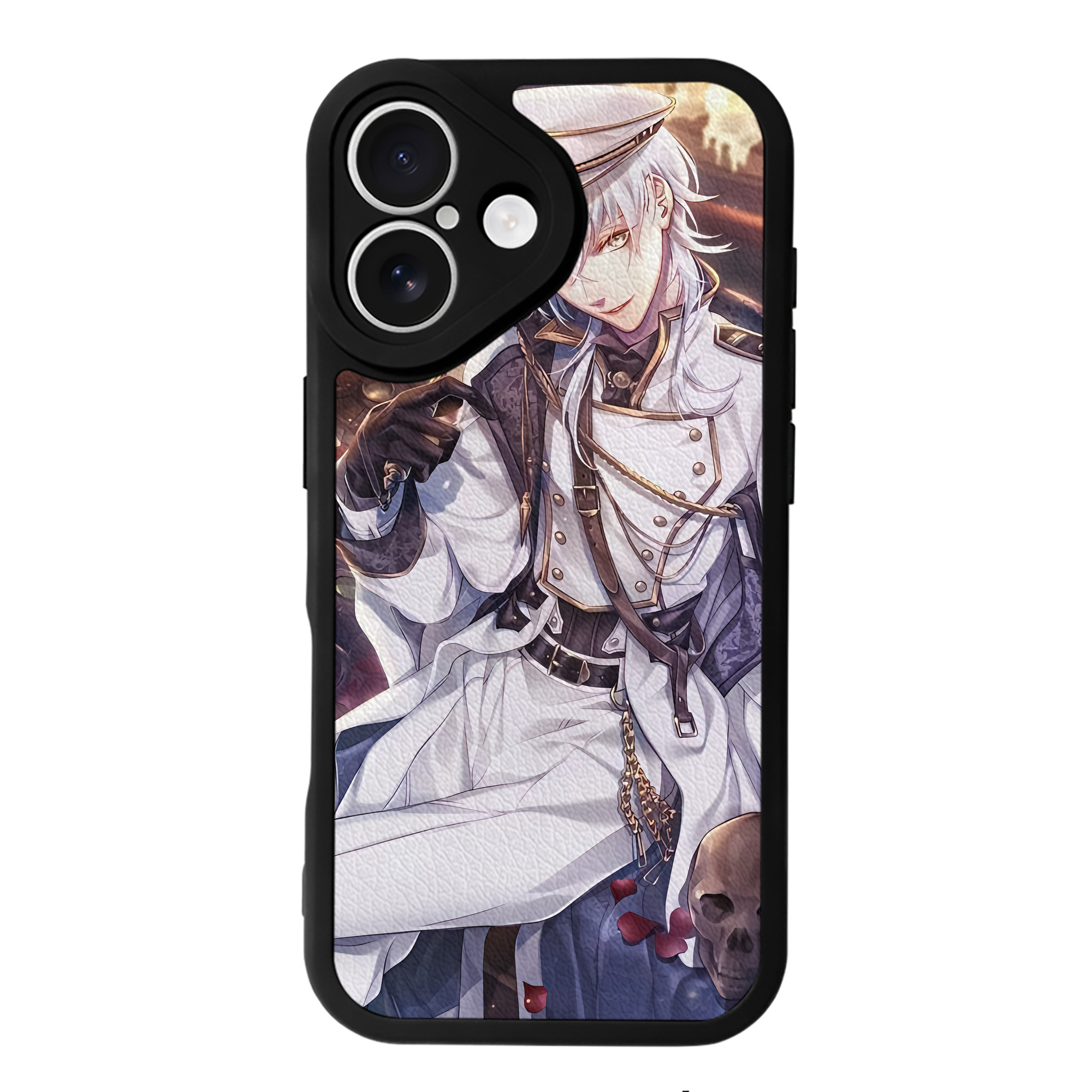 （画像用） 刀剣乱舞 Touken Ranbu 【iPhone 16シリーズ対応】シリコンスマホケース（レザー調） 材質：シリコン